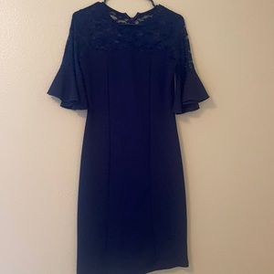 Navy blue dress. Size small